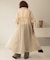 【WEB限定】ボリュームスリーブシアーロングコート