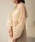 【WEB限定】ボリュームスリーブシアーロングコート