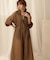 【WEB限定】ボリュームスリーブシアーロングコート