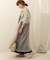 【WEB限定】ボリュームスリーブシアーロングコート