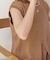 【WEB限定】レイヤードニットワンピース（ペチワンピース付き）