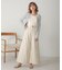 【WEB限定】BIGバックルツイルワイドパンツ