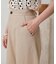 【WEB限定】BIGバックルツイルワイドパンツ
