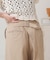 【WEB限定】BIGバックルツイルワイドパンツ