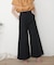 【WEB限定】BIGバックルツイルワイドパンツ