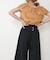 【WEB限定】BIGバックルツイルワイドパンツ