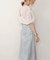 【WEB限定】バックオープンギャザーブラウス
