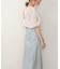 【WEB限定】バックオープンギャザーブラウス