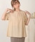 【WEB限定】バックオープンギャザーブラウス