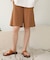【WEB限定】フレアハーフパンツ