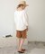 【WEB限定】フレアハーフパンツ