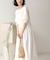 【WEB限定】バックリボン半袖ロングワンピース