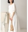 【WEB限定】バックリボン半袖ロングワンピース