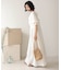 【WEB限定】バックリボン半袖ロングワンピース