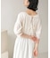【WEB限定】バックリボン半袖ロングワンピース