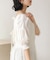 【WEB限定】バックリボン半袖ロングワンピース