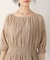 【WEB限定】バックリボン半袖ロングワンピース