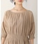 【WEB限定】バックリボン半袖ロングワンピース