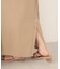【WEB限定】バックリボン半袖ロングワンピース