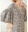 【WEB限定】配色パイピングボリュームワンピース
