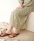 【WEB限定】配色パイピングボリュームワンピース