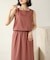 【WEB限定】ドッキングノースリワンピース