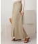 【WEB限定】ボタンデザインスリットロングスカート