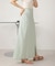 【WEB限定】ボタンデザインスリットロングスカート