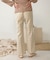 【WEB限定】フレアチェックパンツ