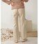 【WEB限定】フレアチェックパンツ