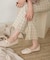 【WEB限定】フレアチェックパンツ