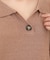 【WEB限定】半袖ポロニットプルオーバー