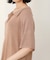 【WEB限定】半袖ポロニットプルオーバー