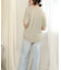 【WEB限定】半袖ポロニットプルオーバー
