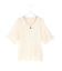 【WEB限定】半袖ポロニットプルオーバー