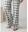 【WEB限定】チェックロングパンツ