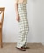 【WEB限定】チェックロングパンツ