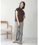 【WEB限定】チェックロングパンツ