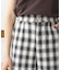 【WEB限定】チェックロングパンツ