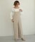 【WEB限定】シャーリングショルダーブラウス