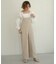 【WEB限定】シャーリングショルダーブラウス