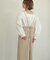 【WEB限定】シャーリングショルダーブラウス