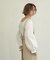 【WEB限定】シャーリングショルダーブラウス