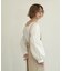 【WEB限定】シャーリングショルダーブラウス