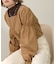 【WEB限定】シャーリングショルダーブラウス