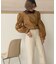 【WEB限定】シャーリングショルダーブラウス