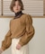 【WEB限定】シャーリングショルダーブラウス