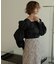 【WEB限定】シャーリングショルダーブラウス
