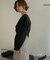【WEB限定】シャーリングショルダーブラウス