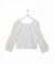 【WEB限定】シャーリングショルダーブラウス